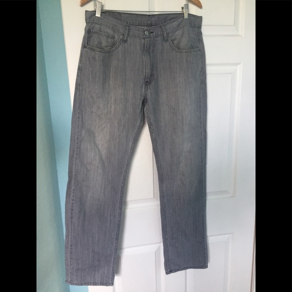 levis 505 grey